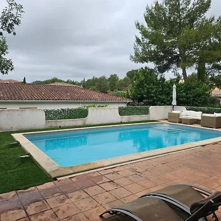 Maison 90 M2 Avec Piscine Et Clim - 3 - Proche Montpellier Grabels